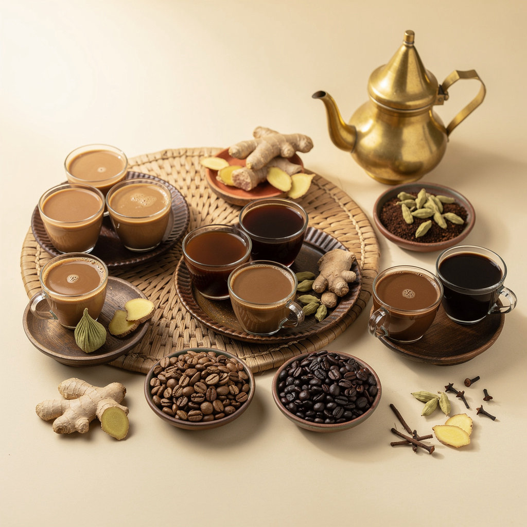 الحبوبة | ALHABOBA مجموعة القهوة السودانية الكاملة — قهوة وسط وغامقة ومحوجة بنكهات طبيعية